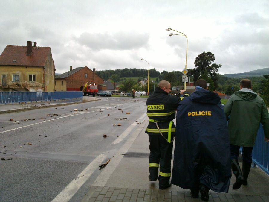 Povodně srpen 2010 - Hrádek nad Nisou