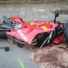 Srážka motorky a auta
