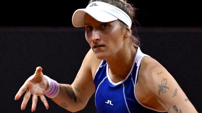 Sestřih zápasu Vondroušová - Bencicová na turnaji v Abú Zabí