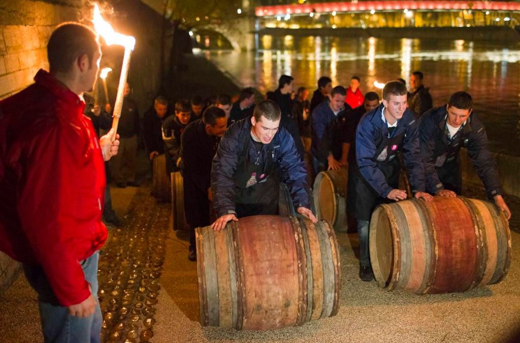 Nové beaujolais z Lyonu