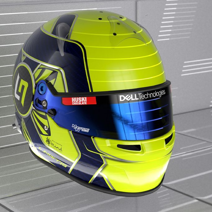 Helmy pilotů F1 2021: Lando Norris