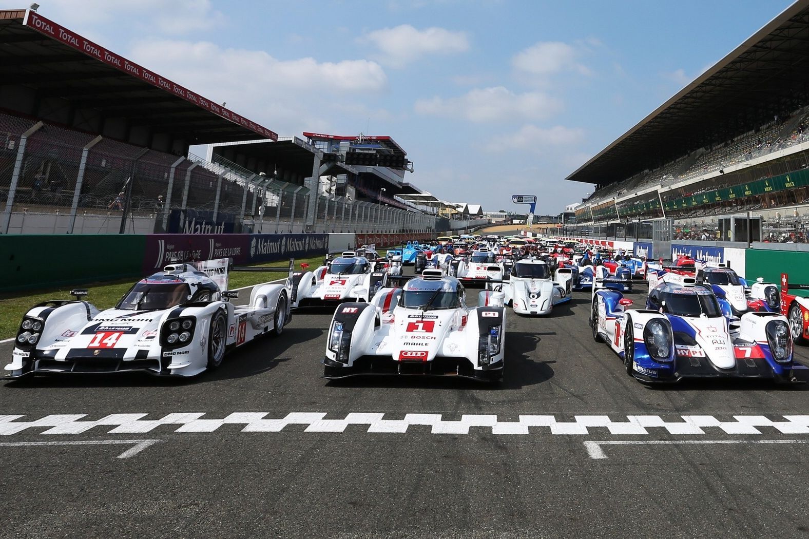 24h Le Mans 2014: Porsche, Audi a Toyota