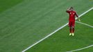 Spain's Sergio Ramos walks on the pitch during the 2014 World Cup Group B soccer match between Spain and Chile at the Maracana stadium in Rio de Janeiro June 18, 2014. RE