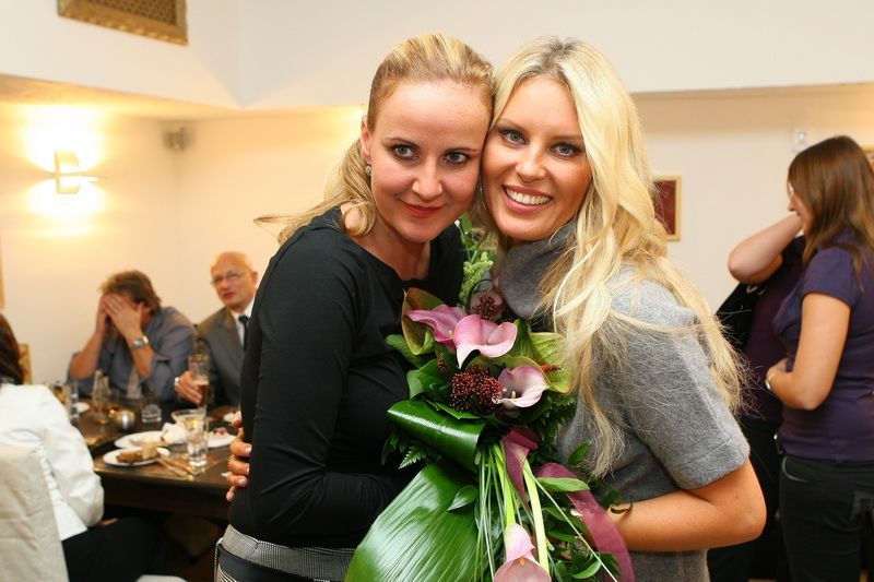 Módní přehlídka pro Kapku naděje - Simona Krainová a Vendula Svobodová
