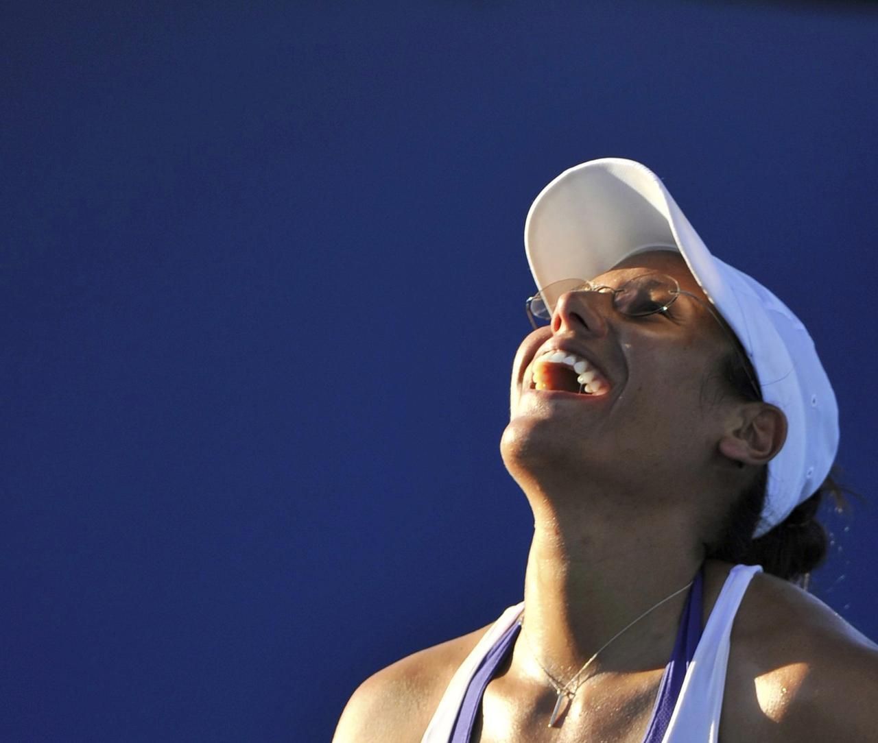 Australian Open 2012: oslava Stephanie Foretz Gacon