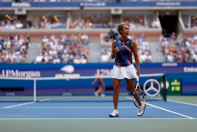 US Open 2021, čtvrtfinále, Leylah Fernandezová