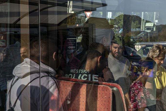 Autobusová linka s policejním doprovodem do sídliště Mojžíř v Ústí nad Labem