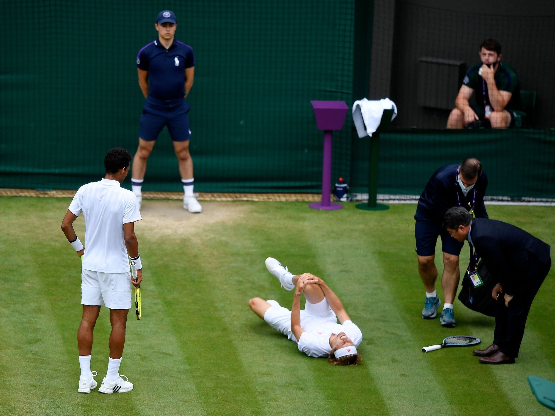 Wimbledon 2021, osmifinále (Alexander Zverev)