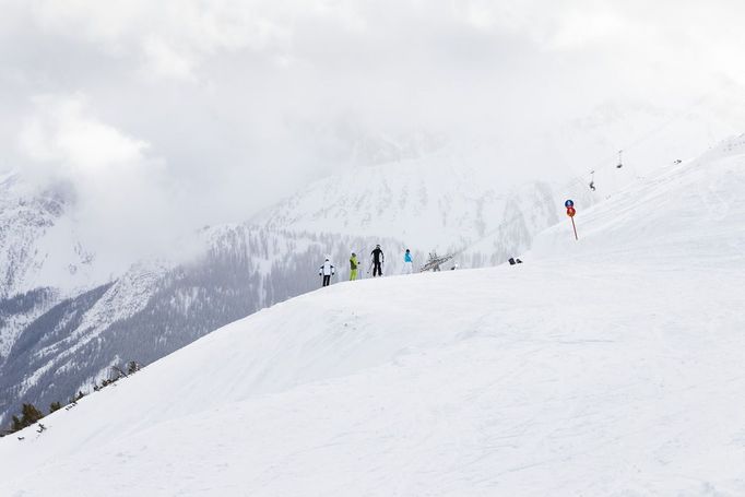 Zugspitz Arena, Ehrwald, Lermoos. Rakousko