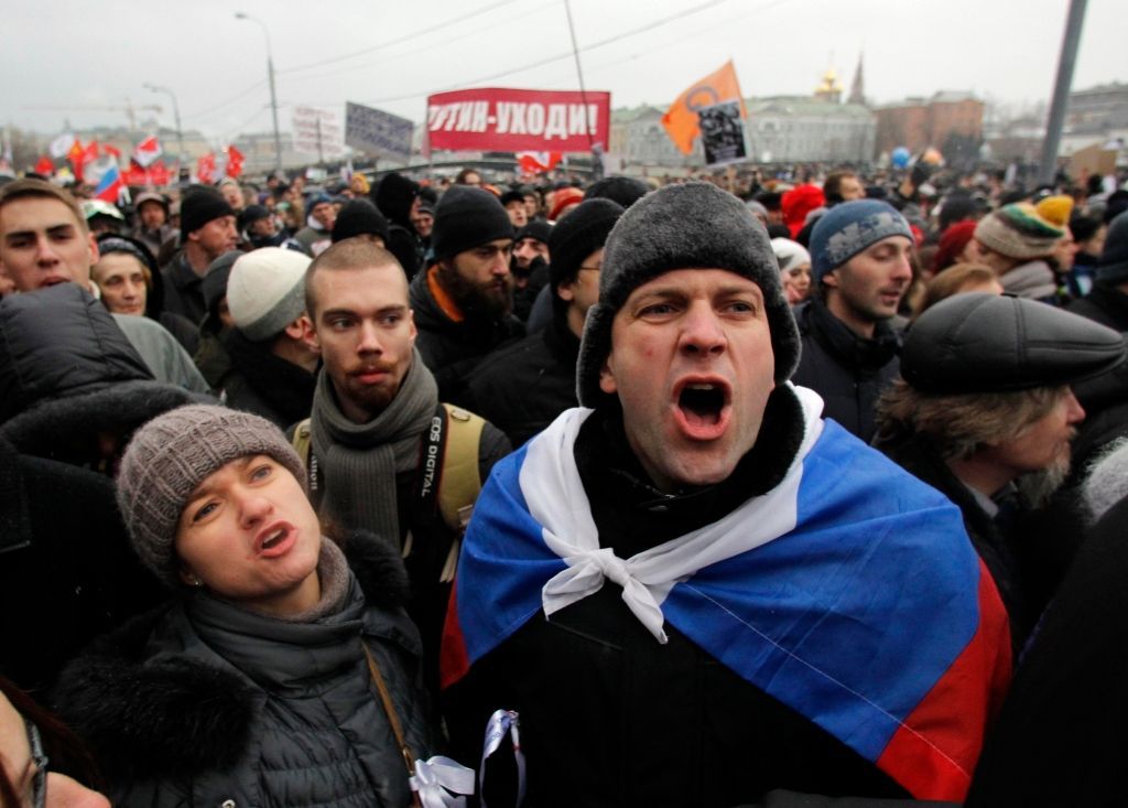 Rusko, povolební protesty, prosinec 2011