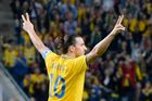 VIDEO Zlatan zničil Nory. Za Švédsko střílí gól za gólem