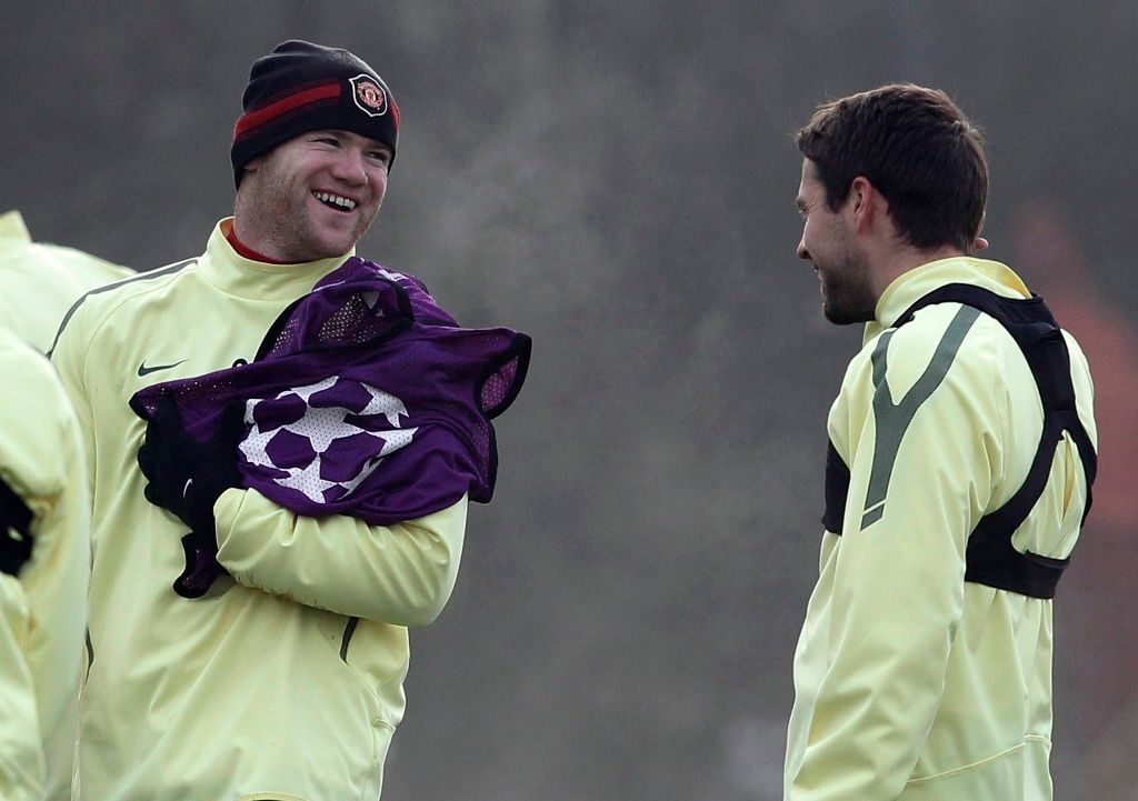 Trénink Manchesteru United