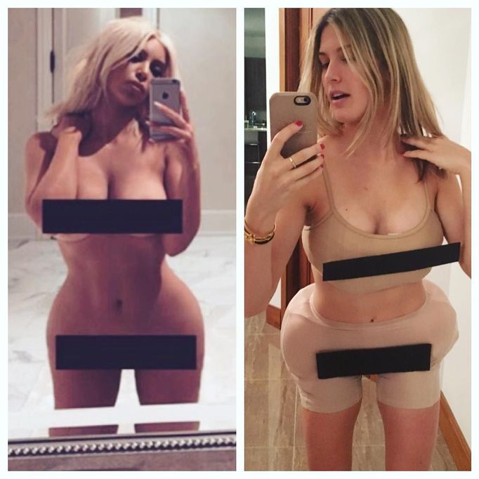 Halloween 2016: Eugenie Bouchardová paroduje Kim Kardashianovou.