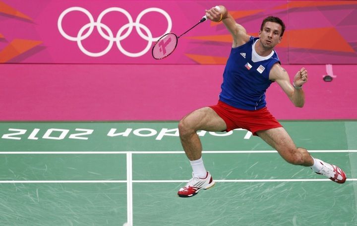 Badmintonista Koukal na olympiádě
