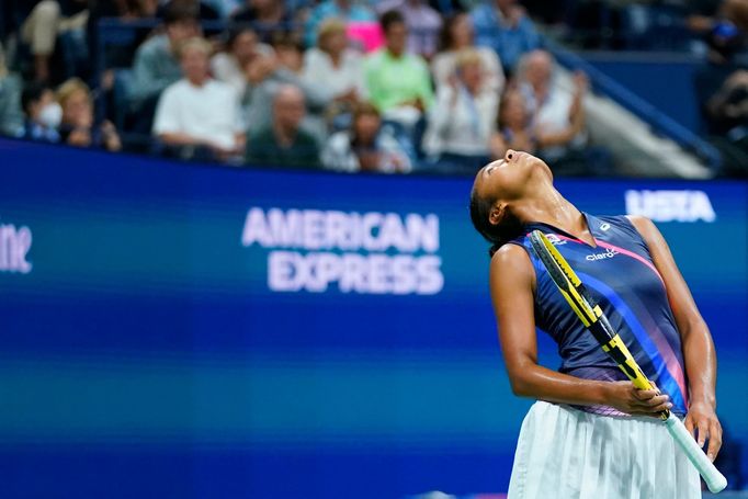 Leylah Fernandezová v semifinále US Open