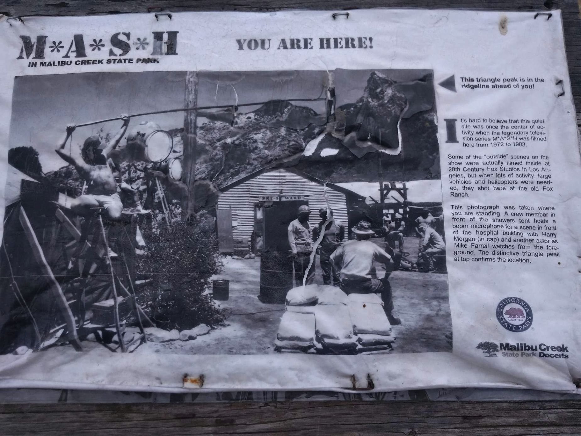 Galerie natáčecí místo MASH