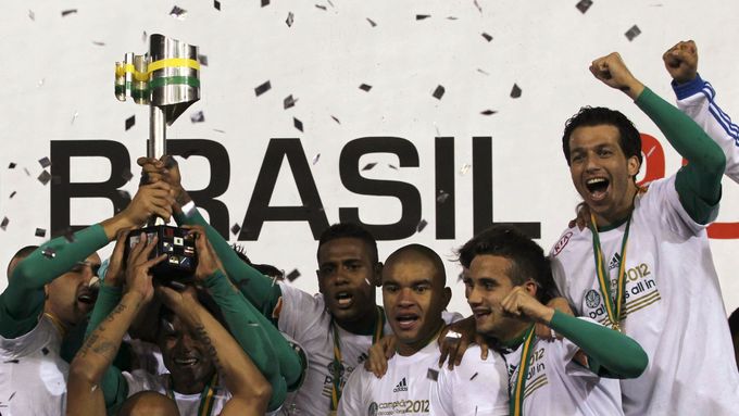 Fotbalisté Palmeiras slaví