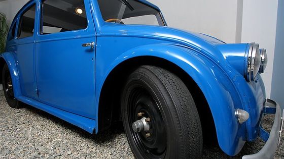 Tatra V570: Předchůdkyně slavněho lidového vozítka VW, řečeného Brouk