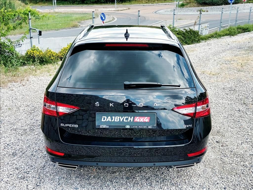 Panceřovaná Škoda Superb