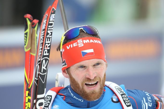 SP Ruhpolding 2018, hromadný závod: Michal Šlesingr