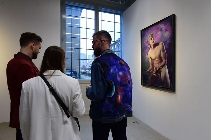 Snímek z výstavy German Painting Now.