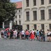 Pražský Hrad - léto 2019 - fronty, turisti, uzavírky
