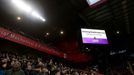 Soccer Football - Premier League - Sheffield United v West Ham United - Bramall Lane, Sheffield, Britain - January 21, 2024 General view of the big screen during a VAR re