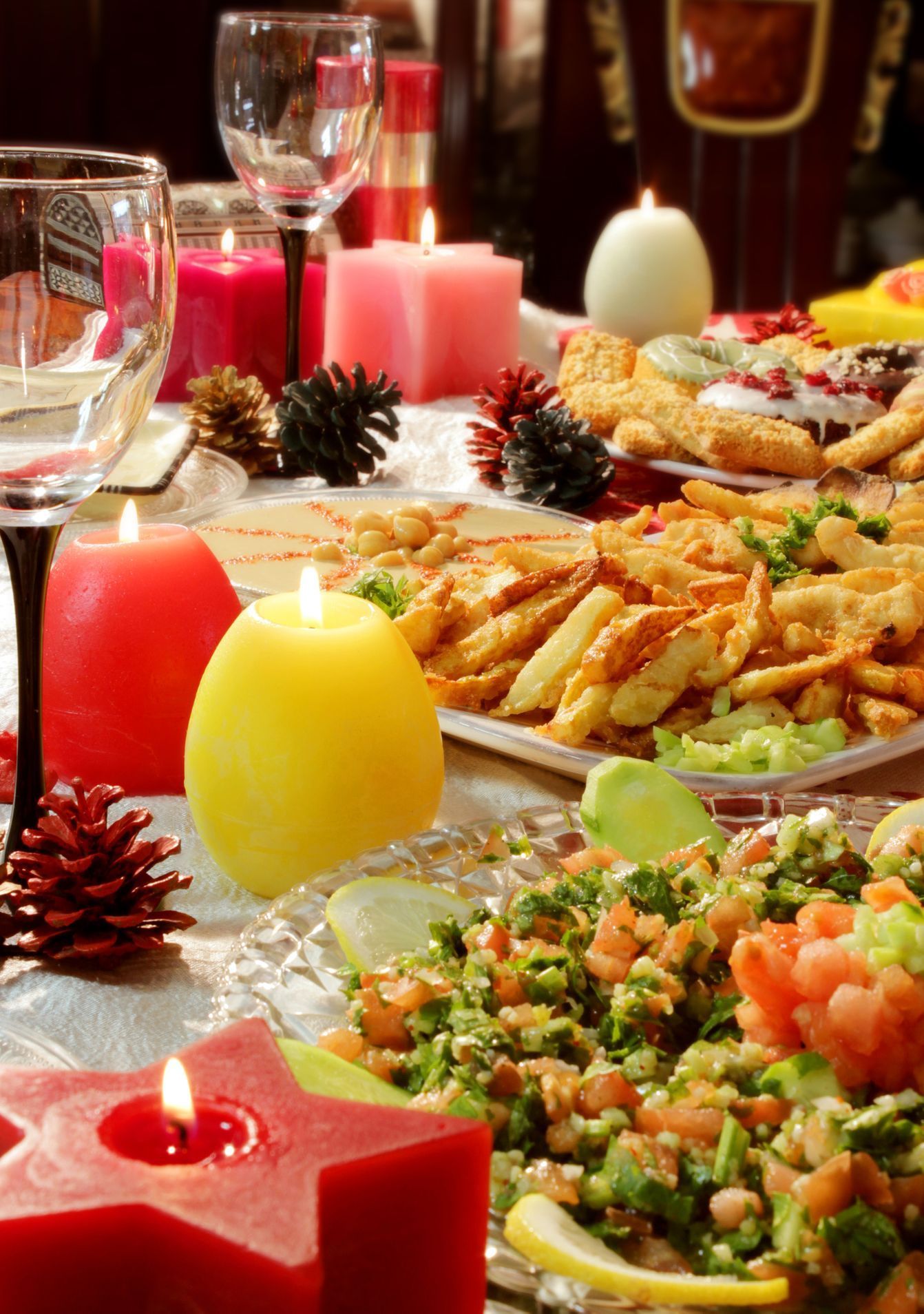 Libanonská vánoční tabule