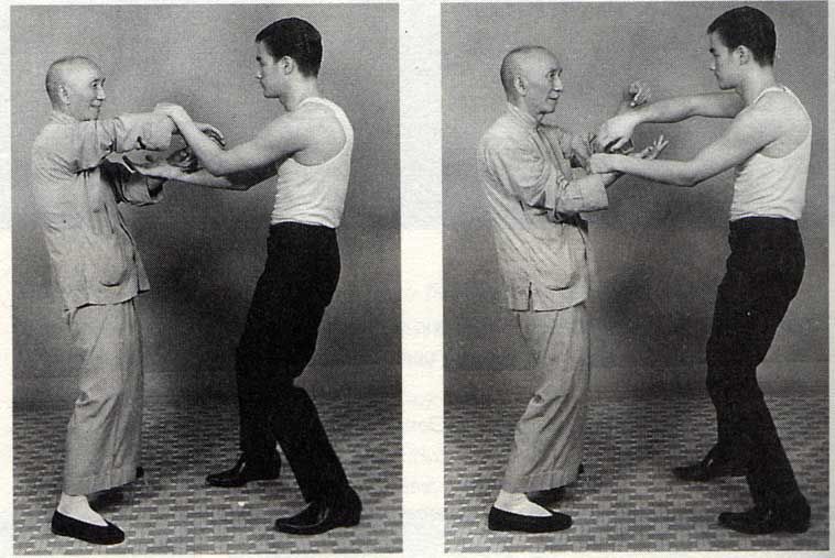 Ip Man a Bruce Lee (archivní foto)