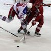 Hokej, Slavia - Lev Praha: Marek Tomica (14) - Tomáš Kubalík (18)