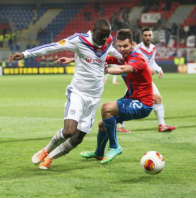 EL, Plzeň - Lyon: Michal Ďuriš  - Mouhamadou Dabo