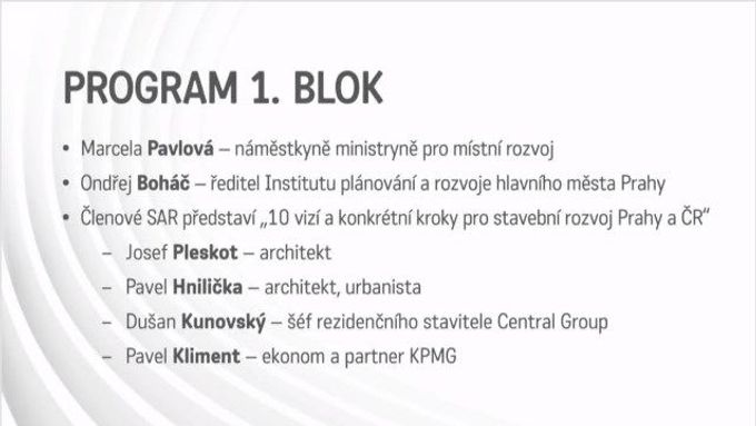 10 vizí a konkrétní kroky pro stavební rozvoj Prahy a ČR