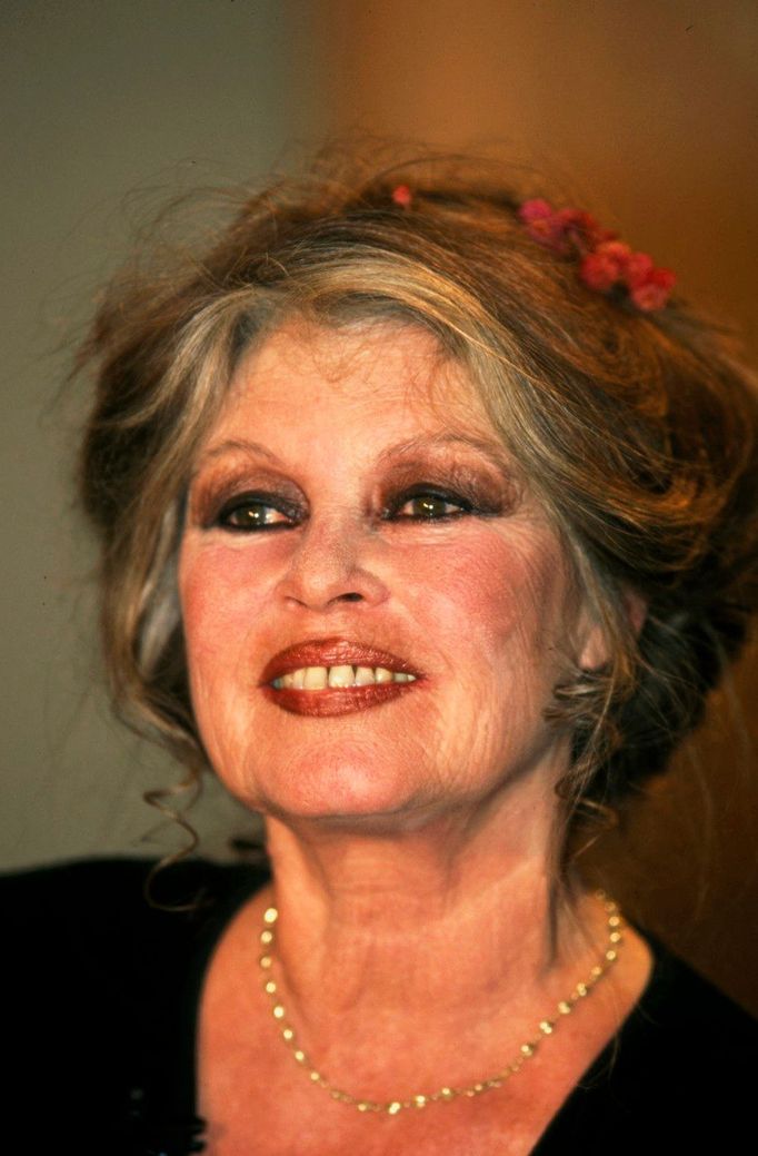 Herečka Brigitte Bardot, nedatováno.