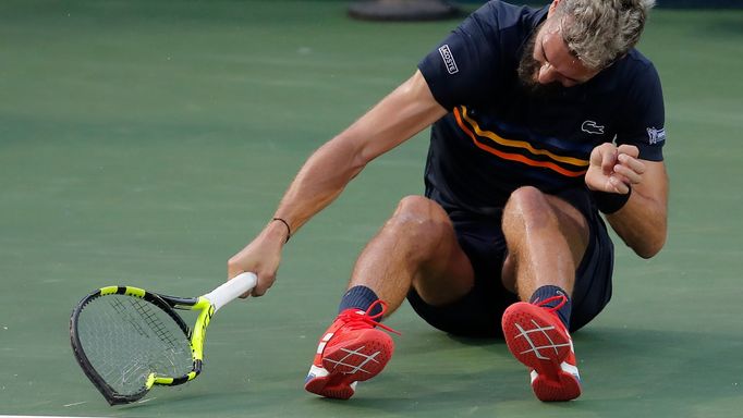 Benoit Paire při výbuchu ve Washingtonu