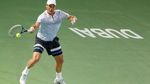 Tomáš Berdych - Roger Federer finále v Dubaji