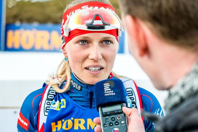 SP Pokljuka, stíhačka Ž: Eva Puskarčíková