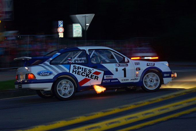 Barum rallye 2013: Ford Sierra RS Cosworth