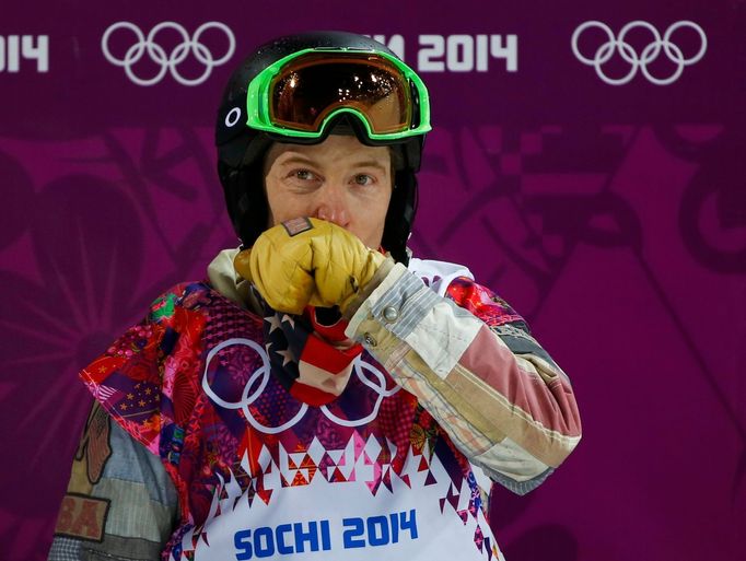 Soči, snowboarding, U rampa: Shaun White. USA