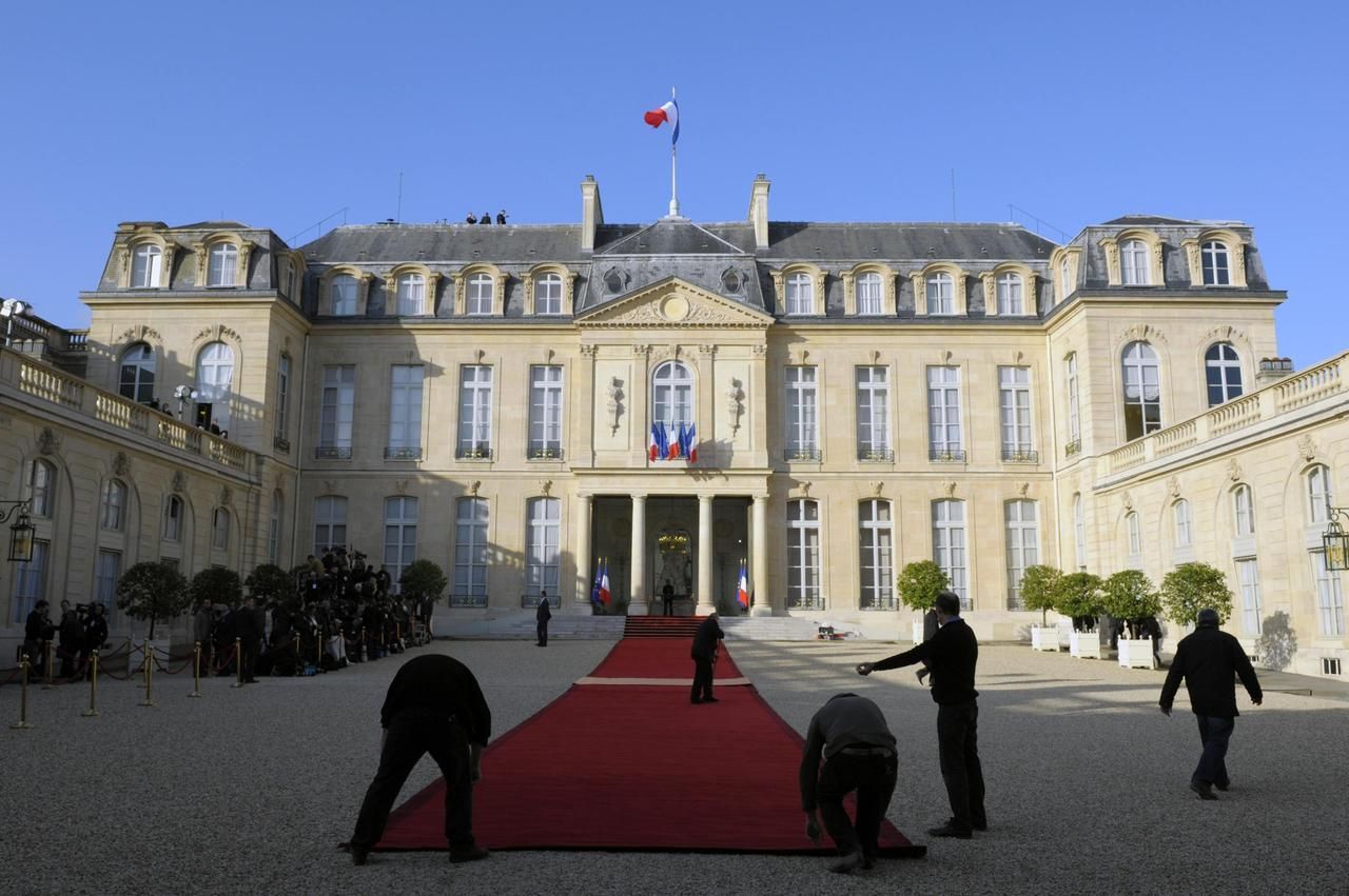 Inaugurace Francoise Hollanda