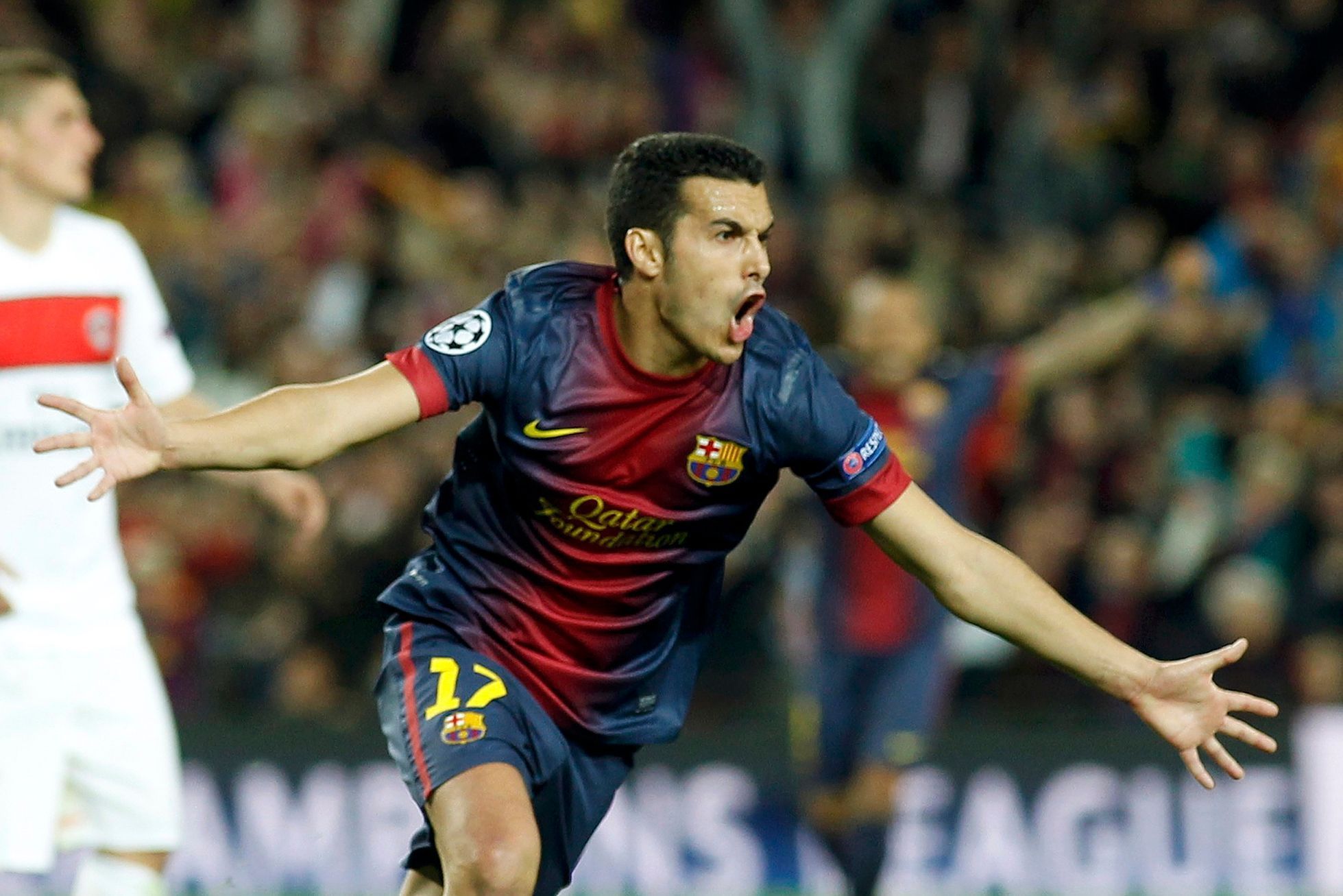 Fotbal: Barcelona - Paris St. Germain: Pedro gól na 1:1