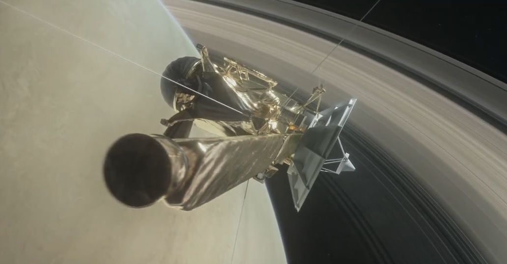 Velké finále sondy Cassini. Ponoří se mezi Saturn a jeho prstence
