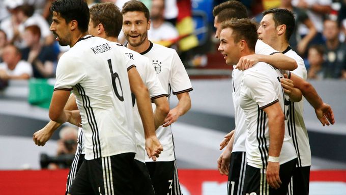 Radost fotbalistů Německa