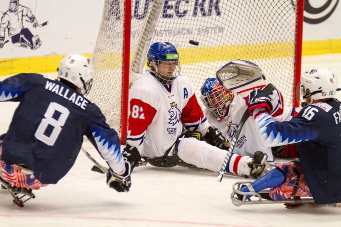 MS v parahokeji v Ostravě 2019, semifinále Česko - USA