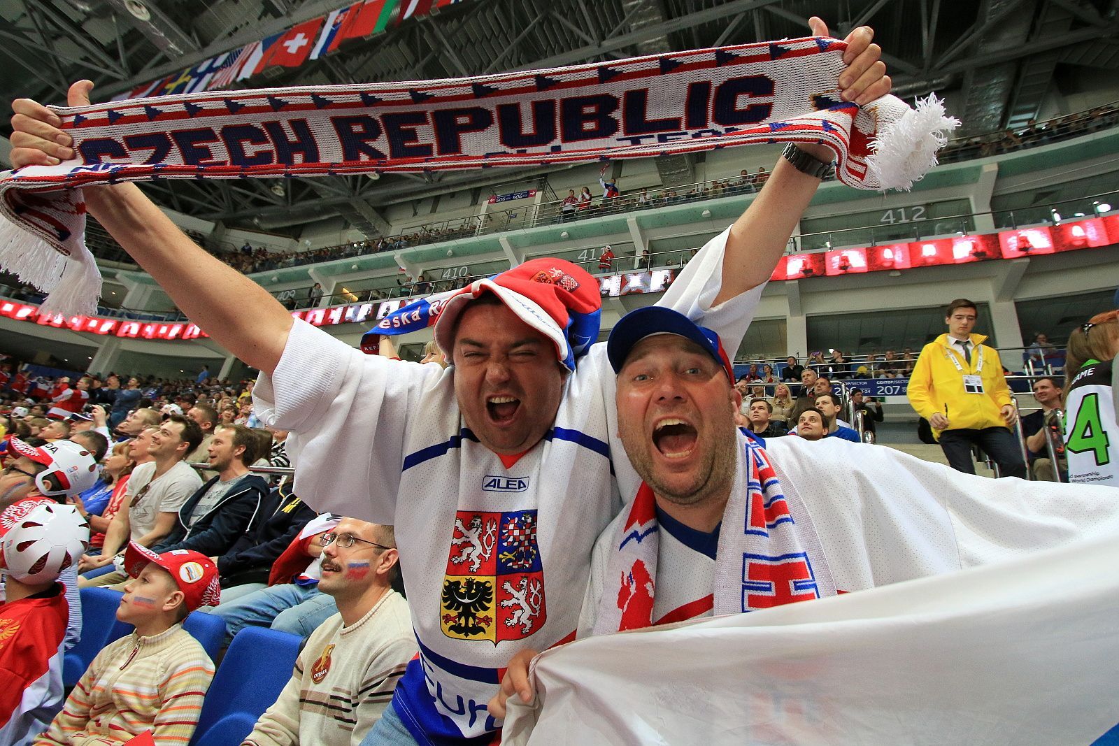 MS 2016, Česko-Švédsko: čeští fanoušci