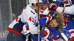 hokej, NHL 2021, Washington Capitals at New York Rangers, Tom Wilson, Artěmij Panarin