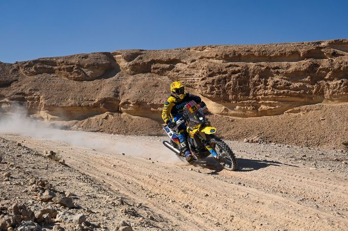 Martin Michek (KTM) na trati Rallye Dakar 2024