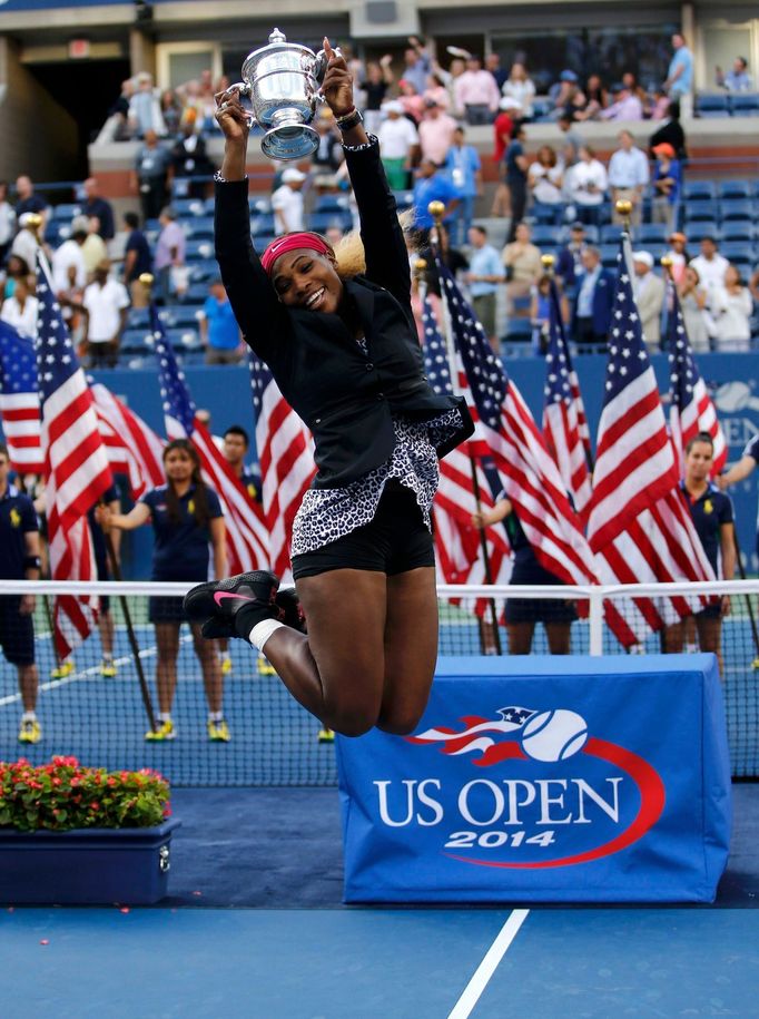 Serena Williamsová ve finále US Open