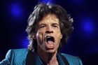 Hudební vystoupení byla celkově hlavními taháky ceremoniálu. Na snímku Mick Jagger v akci.