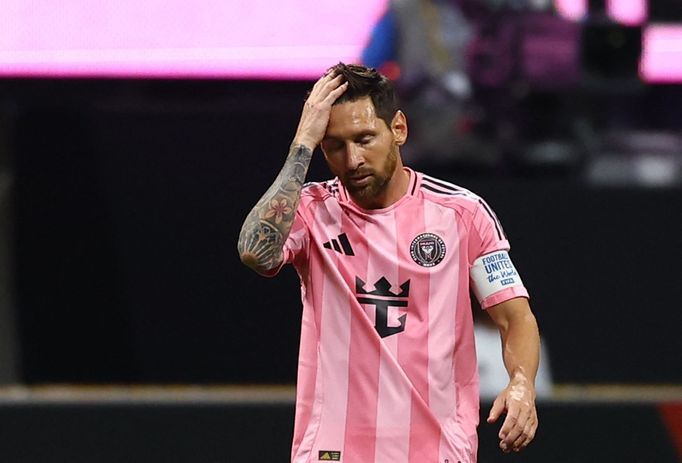 Lionel Messi v osmifinále MS klubů PSG - Inter Miami