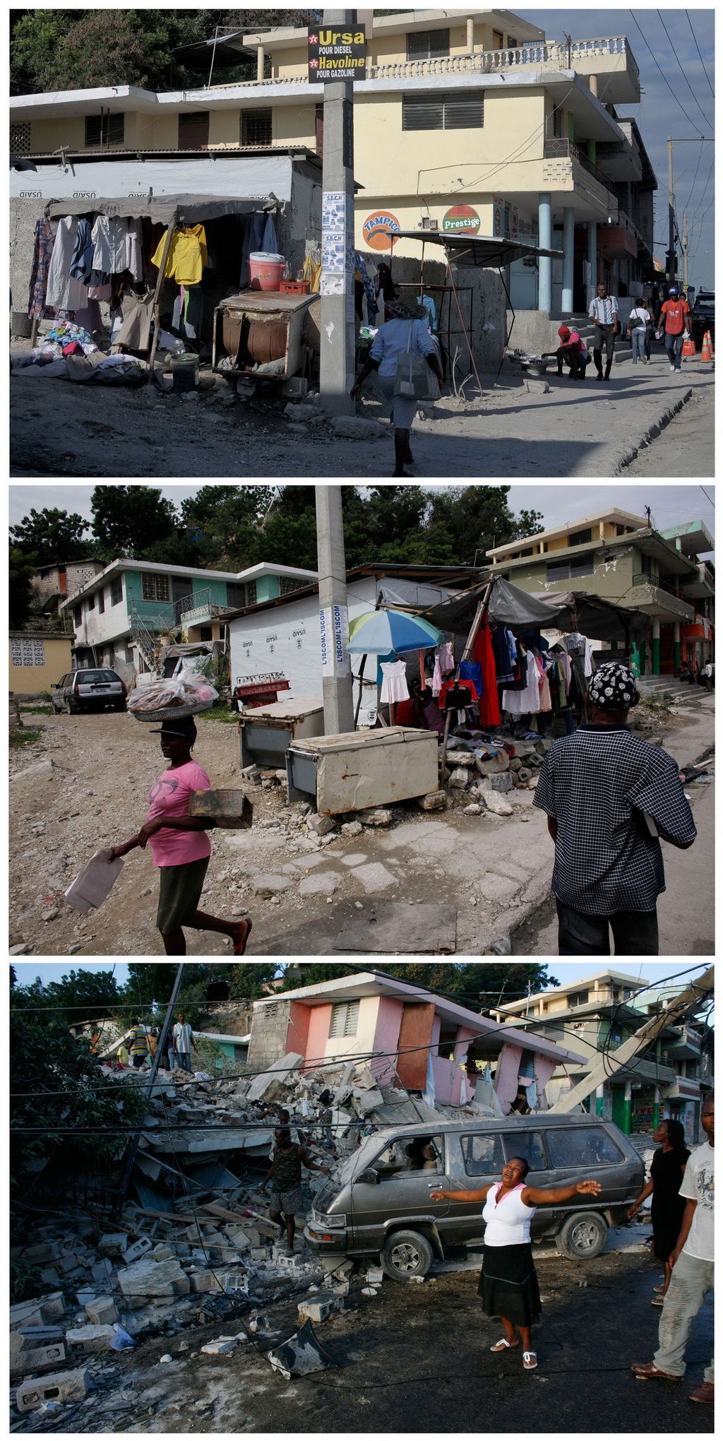 Dva roky od katastrofy na Haiti (kombo)